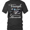 Triumph Bonneville 1961 Classic Merch, Nostalgic Triumph Motorcycle T-Shirt