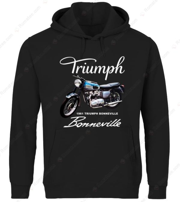 Triumph Bonneville 1961 Classic Merch, Nostalgic Triumph Motorcycle T-Shirt