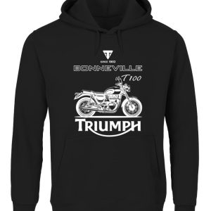 Triumph Bonneville T100 Merch Classic Triumph Motorcycle T Shirt3