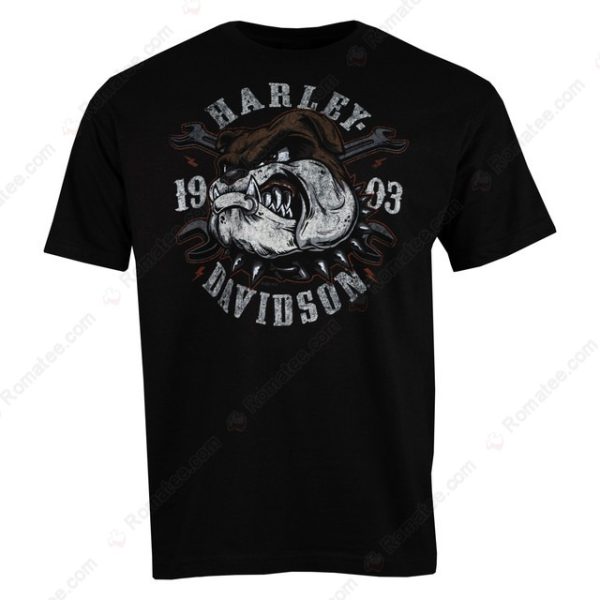 Vintage Harley-Davidson Bulldog Wrenches 1903 T-Shirt, Vintage Sturgis Harley-Davidson T-Shirt