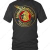 Vintage Indian Motorcycle Logo T-Shirt, Classic Gold & Black Indian Motorcycle Merch