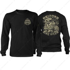 2025 Arizona Bike Week Mexicali Skeleton Merch, Arizona Bike Week 28th T-Shirt