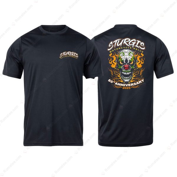 2025 Sturgis Anniversary Motorcycle Rally Insane Clown T-Shirt