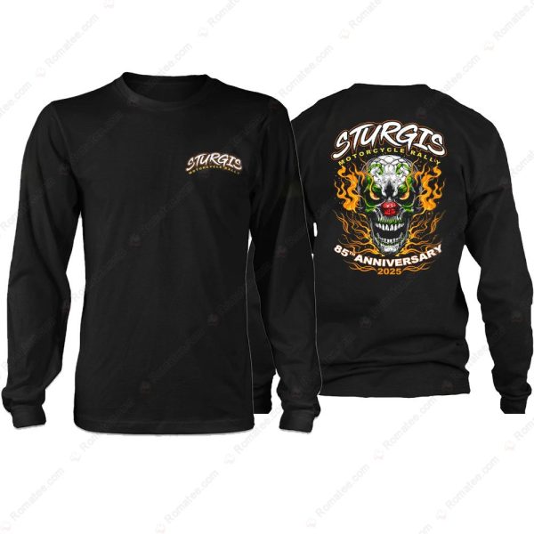 2025 Sturgis Anniversary Motorcycle Rally Insane Clown T-Shirt