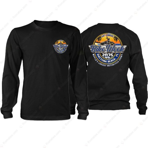 84th Annual Bike Week Daytona Beach Motorcycle Merch, World’s Largest Motorcycle Event T-Shirt