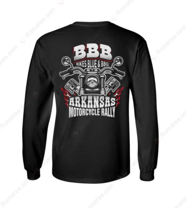 Bikes Blues And BBQ Arkansas Motorcycle Rally T-shirt