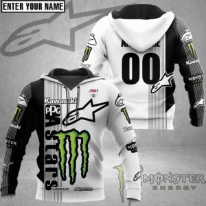 Customizable Monster Energy Racing Hoodie – Stylish, Sporty, and Unique Design