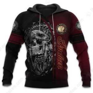 Eagle Warrior Indian Motorcycle Merch, Gothic Motorcycle Gift for Bikers