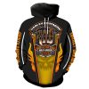 Harley-Davidson Skull Flame Hoodie – Bold Motorcycle Apparel with Iconic Logo and Fiery Design