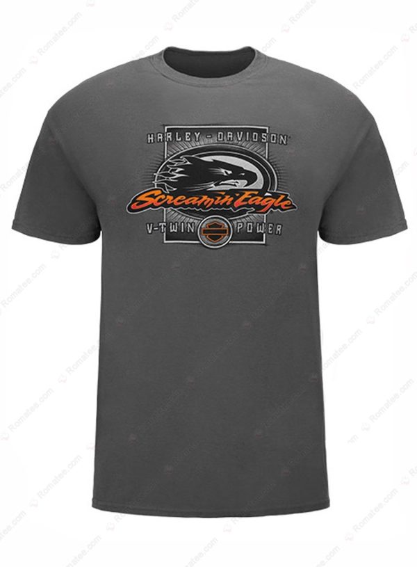 Harley-Davidson V-Twin Power Screamin Eagle Tee, Men’s Harley-Davidson Biker Shirt