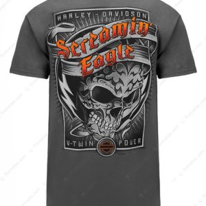 Harley-Davidson V-Twin Power Screamin Eagle Tee, Men’s Harley-Davidson Biker Shirt