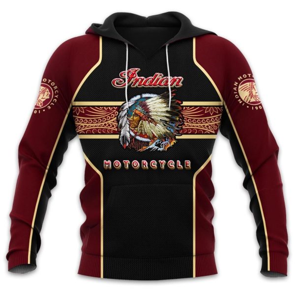 Indian Motorcycle Heritage Hoodie – Bold Design for Enthusiasts and Riders