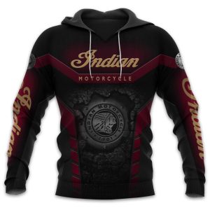 Indian Motorcycle Hoodie with Bold Design and Vintage Style for Enthusiasts