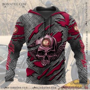 Indian Motorcycle Skull Wings Hoodie – Edgy Biker Apparel