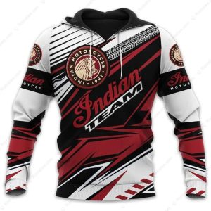 Indian Motorcycle Team Design Hoodie – Modern Motorcycle Pullover