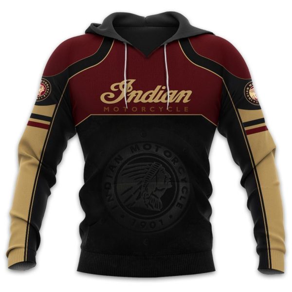 Indian Motorcycle Vintage Hoodie for Riders – Stylish, Comfortable, and Durable Fashion