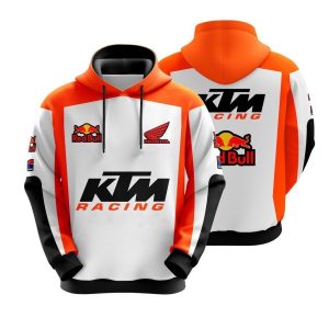 KTM Racing Honda Red Bull Hoodie for Motorsports Fans