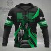 Kawasaki Racing Team Skull Hoodie for Ultimate Biker Style and Comfort