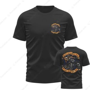 Myrtle Beach Bike Week Look Crazy Merch, Vintage Motorcycle Funny Biker Skull T-Shirt