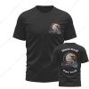 Myrtle Beach Bike Week Patriotic Eagle T-Shirt, Vintage American Motorcycle Merch