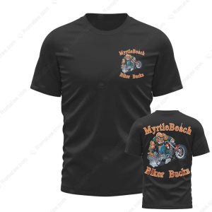 Myrtle Beach Biker Bucks Merch, Myrtle Beach Bike Week Funny Biker T-Shirt