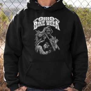 Ohio Bike Week Grim Reaper Biker Classic T Shirt 3