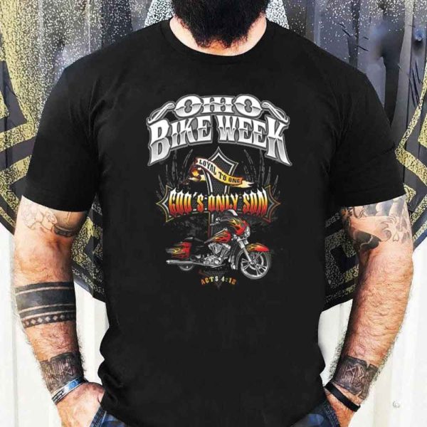 Ohio Bike Week Loyal to One Christian Biker T-Shirt