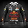 Red Bull KTM Racing Team Hoodie with Logo Graphics and Inspired Design