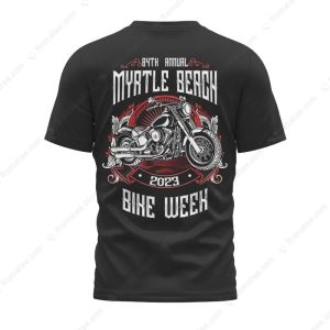 Wheels Move The SoulMotorcycle T Shirt 83rd Annual Myrtle Beach Bike Week Merch 2