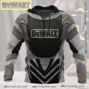 DEWALT Armor-Inspired Industrial Hexagonal Mesh Hoodie