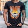 Daytona Beach Bike Week 2025 T-Shirt – Skull Wings Flames Design