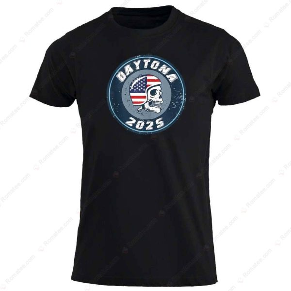 Daytona Bike Week 2025 Patriotic Rider T-Shirt