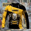 Glowing Eyes Skull with Sharp Claws Dewalt Hoodie for Bold Aesthetic Enthusiasts