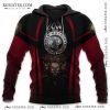 Indian Motorcycle Skull Flame Hoodie – Native American Chief Biker Gear