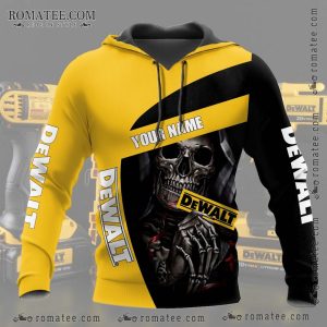 Love Skull Custom Name Art – Unique Dewalt Design with Edgy Aesthetic and Personalization Options