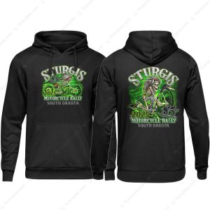 Sturgis Motorcycle Rally 2025 Skeleton Chief Black T-Shirt, 85th Annual Sturgis Motorcycle Rally South Dakota Biker Shirt