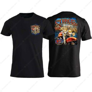 Sturgis Motorcycle Rally Rushmore Heather Shirt, 2025 Sturgis T-Shirt