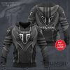 Triumph Customizable Black Hoodie with Dynamic Graphic Design and Personalized Name Feature