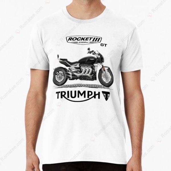 Triumph Rocket III GT Motorcycle T-Shirt, Men’s Triumph Motorcycle T-Shirt