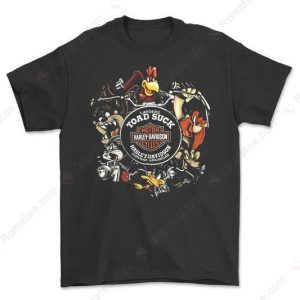 Harley-Davidson Looney Tunes Toad Suck Vintage Graphic Tee