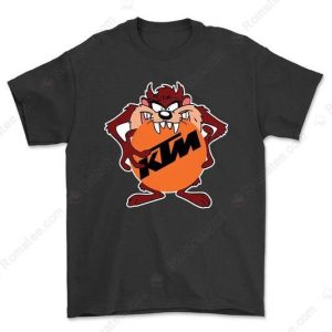 KTM Taz Looney Tunes Graphic Tee – Tasmanian Devil with KTM Logo Design