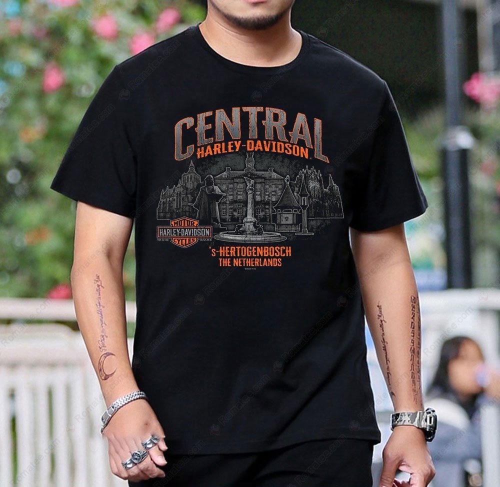 Central Harley-Davidson Home of Heroes Pueblo Colorado Graphic Tee Central Harley-Davidson Home of Heroes Pueblo Colorado Graphic Tee