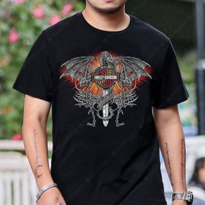 Dragon Sword Harley-Davidson Tee – Fierce Gothic Art, Bold Design, Motorcycle Enthusiast Shirt