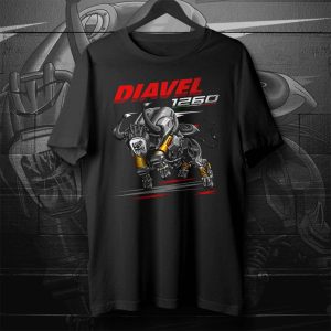 Ducati Diavel 1260 Bull Graphic Tee – Bold Motorcycle Art T-Shirt for Riders