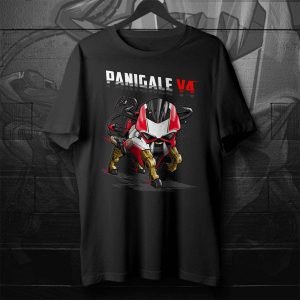 Ducati Panigale V4 Bull Art Graphic Tee Shirt – Motorcycle Racing Design, Bold Artwork