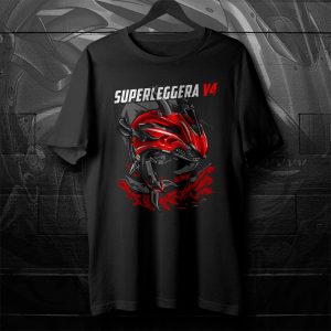 Ducati Superleggera V4 Shark Graphic Tee featuring Bold Racing Art and Iconic Design