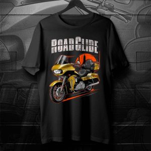 Harley-Davidson Road Glide Ultra Vintage Graphic T-Shirt with Bold Bike Artwork