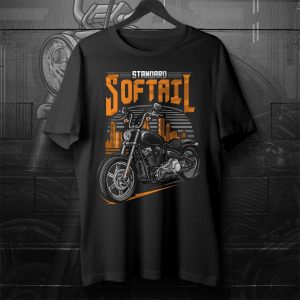 Harley-Davidson Softail Standard Graphic Tee with Bold Motorcycle Art and Vintage Design