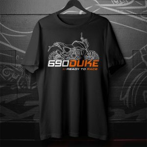 KTM 690 Duke Graphic Tee – Racing Art Design, Motorcycle Enthusiast Apparel
