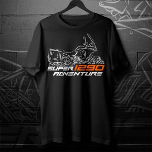 KTM Super 1290 Adventure Graphic Tee – Bold Motorcycle Art Design for Riders